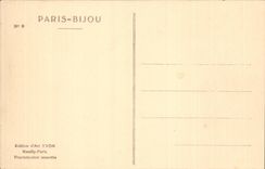 Paris CPA Perspective sur les jardins du Louvre Yvon