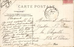 Paris CPA Vue sur la Seine prise du jardin du Trocadero