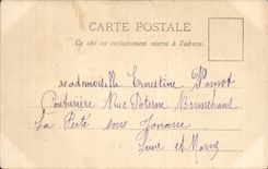 Paris CPA Le carrousel Statue de Gambetta