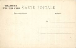 Paris CPA House of Commons Seen interior of the main courtyard