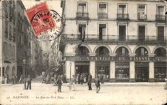 Bayonne CPA the street of the new bridge