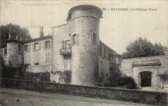 CPA Bayonne the old castle