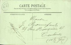 Bayonne CPA the theater the cathedral and the door of France