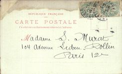 CPA Bordeaux French Theater Street Montesquieu Restoring of the Capon