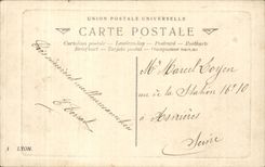 CPA Lyon Panorama taken of Fourviere