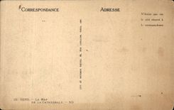 CPA Sens the nave of the cathedral