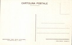 CPA Italien Italien Catacoomba di Callisto das cripta Del Papi