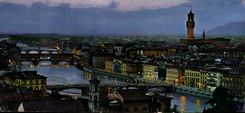 CPA Italy Italia Firenze Seen of the bridges