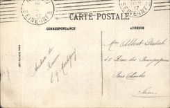 CPA Rouen Statue of Pierre crow