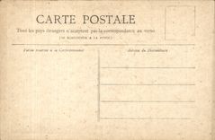 Paris CPA the door Saint Denis