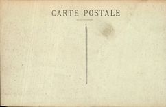 Paris CPA Panorama taken of Arc de Triomphe the Eiffel Tower