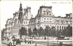 Paris CPA Hotel de ville