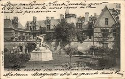 Paris CPA Museum D ecluny Public garden