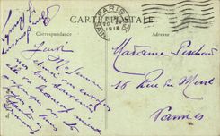 Kirche Paris-CPA des Madeleine und der grossartigen Prachtstrassen