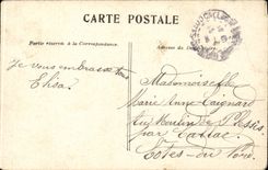 Paris CPA Arc des Tuileries