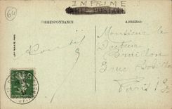 Bayonne CPA the junction of the Firn and the adour