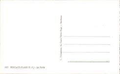 Hendaye MODERN CARD the post office