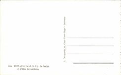 Hendaye MODERN CARD the casino and the Eskualduna hotel