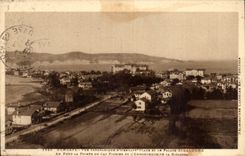 Hendaye CPA Panoramic View of Hendaye beach and the de luxe hotel of Eskalduna