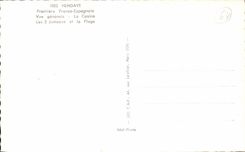 Hendaye MODERN CARD Free Spanish Border