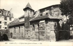 Kirche Saint Julien Paris-CPA das arme