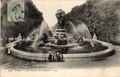 Paris CPA Fontaine de CArpeaux