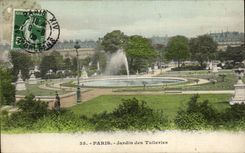 Paris CPA Jardin des Tuileries