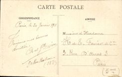 Paris CPA Wood of Vincennes the rustic bridge