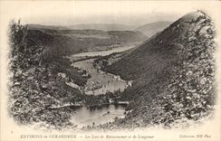Surroundings of Gerardmer CPA Lakes Retournemer and Longemer
