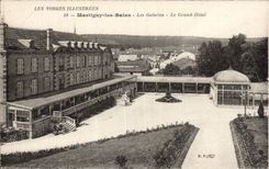 Martigny les Bains CPA galleries the large hotel