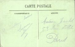 Vittel CPA Seen on the lake