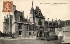 CPA Bourges Palate Jacques heart the frontage