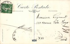 CPA Nice Entrance of the port Lympia Bay