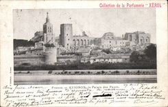 CPA Ansammlung des parfurmery Xerol Avignon Gaumens der Papste