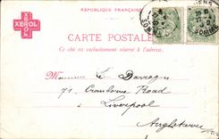 CPA Ansammlung des parfurmery Xerol Avignon Gaumens der Papste