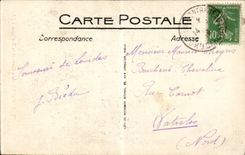 CPA Lourdes the cave and the basilica