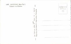 Bayonne CPA Gallery of the cloister