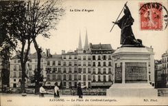 Bayonne CPA the place of the Lavigerie cardinal