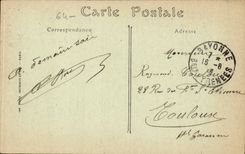 Bayonne CPA the place of the Lavigerie cardinal