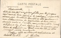 Saint Jean Foot of Port CPA View and citadel