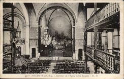 CPA Interior Hendaye of the church