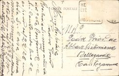 CPA Interior Hendaye of the church