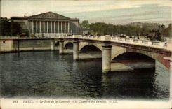 CPA Paris Bridge of the Harmony and the House of Commons