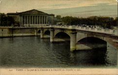 CPA Paris Bridge of the Harmony and the House of Commons