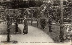 CPA Paris Bois de Boulogne Bagatelle La roseraie
