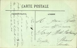 CPA Paris Seen of the garden of Trocadero Eiffel Tower