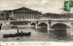 CPA Paris the bridge of the Harmony and the House of Commons
