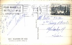 CPSM Souvenir of Nice