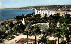 CPSM Nice the Abert garden 1st and the open-air theater