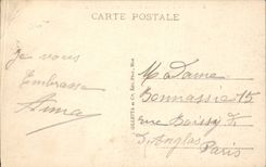 CPA Coteazurblau von Monaco hat San Remo Menton